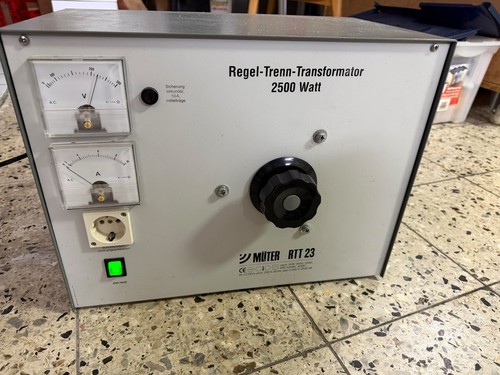 Regel trenn transformator 2500 - regel-trenn,